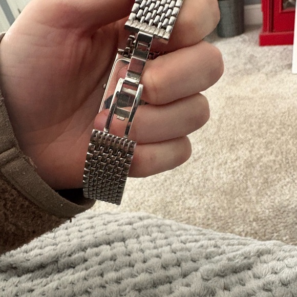 Colibri Silver Rectangular Watch - Picture 3 of 4